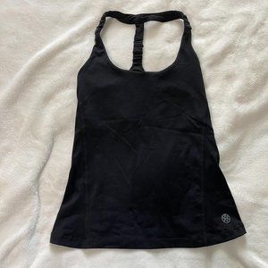 CAbi Tech Tank Black Racerback Workout Tank Top Si